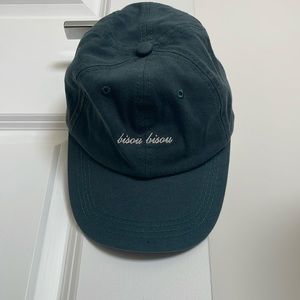 NWOT Lescarf | Bisou Bisou Cap - OS | Petrol